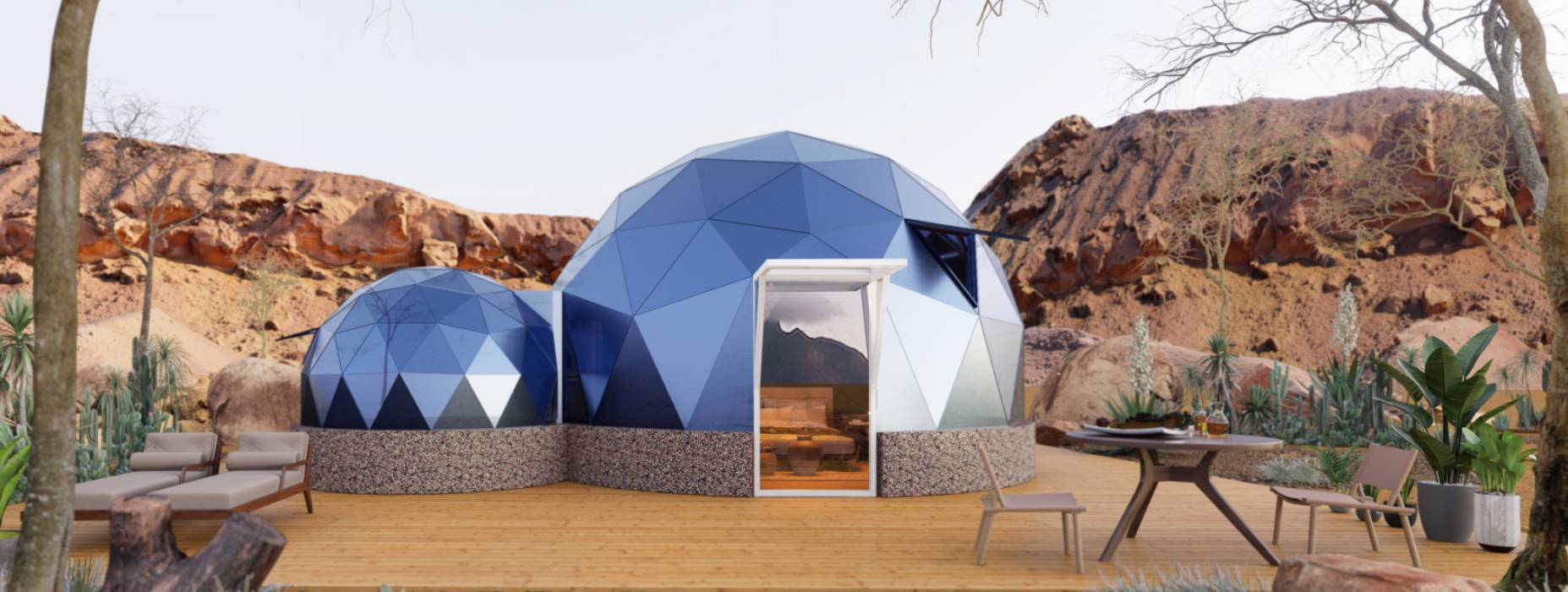 城口球形智能光伏玻璃星空房